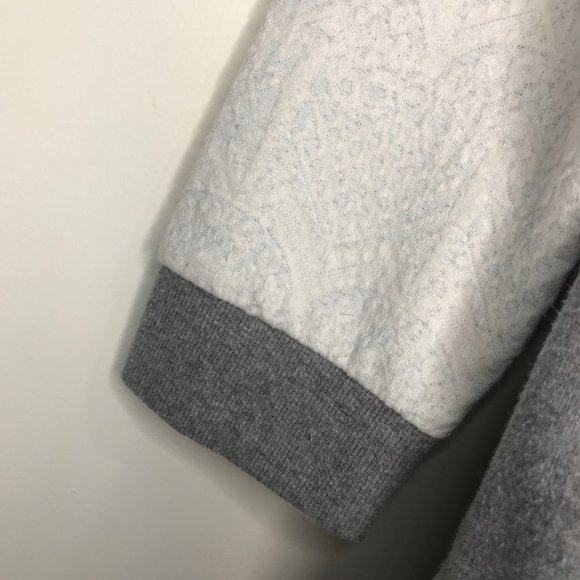 Roxy Sweatshirt with Jacquard Sleeves Sz L - Picture 7 of 10